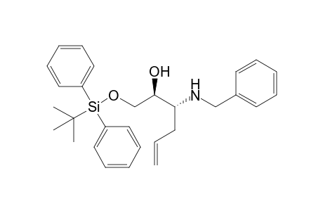 (2S,3R)-1-[tert-butyl(diphenyl)silyl]oxy-3-[(phenylmethyl)amino]-5-hexen-2-ol