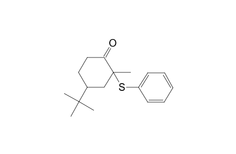 (2RS,4RS)-4-tert-Butyl-2-methyl-2-phenylthiocyclohexanone