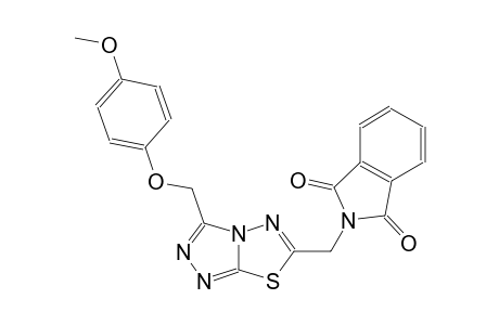 1H-isoindole-1,3(2H)-dione, 2-[[3-[(4-methoxyphenoxy)methyl][1,2,4]triazolo[3,4-b][1,3,4]thiadiazol-6-yl]methyl]-