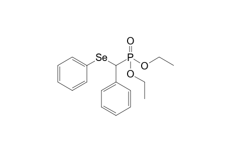 [Diethoxyphosphoryl(phenylselanyl)methyl]benzene