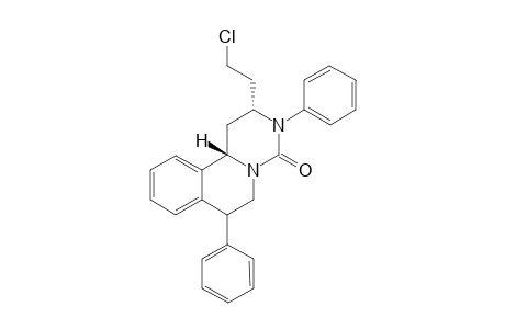 2.alpha.-(2-Chloroethyl)-1,6,7,11b.beta.-tetrahydro-3,7.beta.-diphenyl-2H-pyrimido[6,1-a]isoquinolin-4(3H)-one