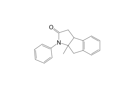 8a-methyl-1-phenyl-3,3a,8,8a-tetrahydroindeno[2,1-b]pyrrol-2(1H)-one