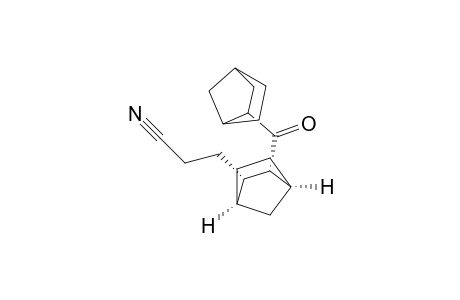 Bicyclo[2.2.1]heptane-2-propanenitrile, 3-(bicyclo[2.2.1]hept-2-ylcarbonyl)-, [1.alpha.,2.alpha.,3.alpha.(1R*,2R*,4S*),4.alpha.]-