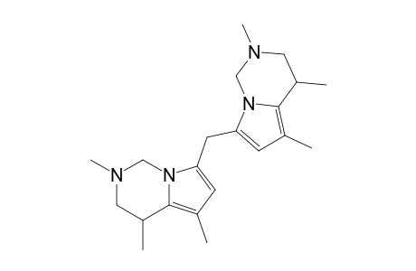 BIS-(TETRAHYDROPYRROLO-[1.2-C]-7-PYRIMIDYL)-METHANE