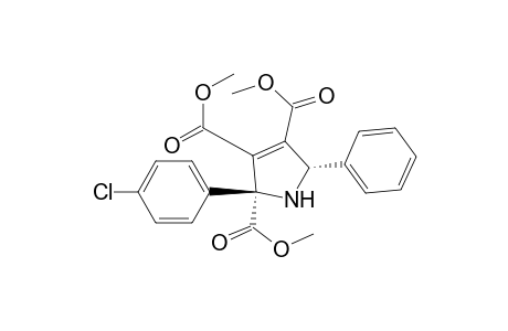 (2S,5S)-2-(4-chlorophenyl)-5-phenyl-3-pyrroline-2,3,4-tricarboxylic acid trimethyl ester