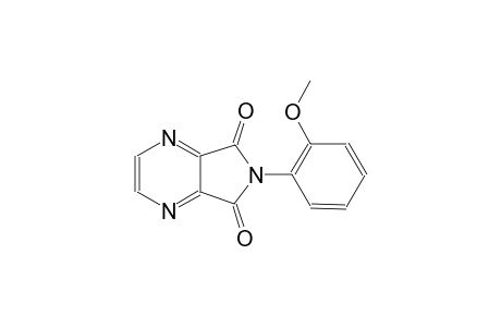 5H-pyrrolo[3,4-b]pyrazine-5,7(6H)-dione, 6-(2-methoxyphenyl)-