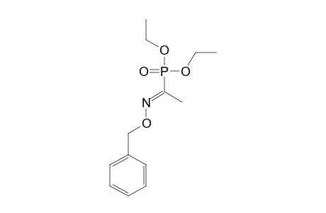(E)-DIETHYL-1-BENZYLOXYIMINOETHYLPHOSPHONATE