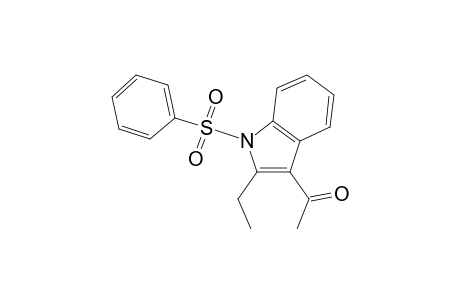 1-(Phenylsulfonyl)-2-ethyl-3-indolyl Methyl ketone