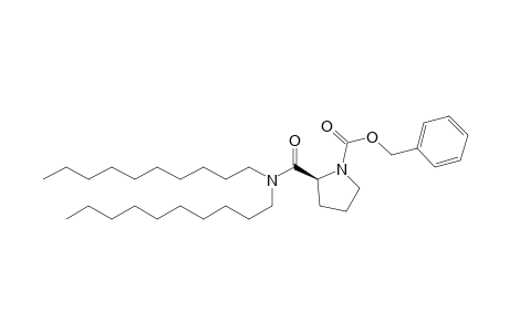(S)-Benzyl 2-(didecylcarbamoyl)pyrrolidine-1-carboxylate