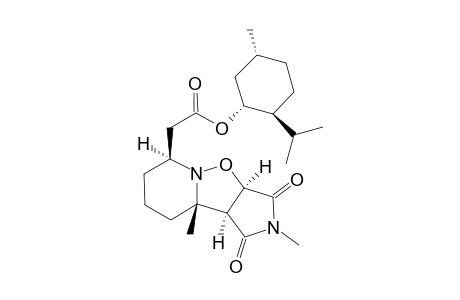 4-Isopropyl-1-methylcyclohexyl 5,8-dimethyl-4,6-dioxo-1,5-diaza-2-oxatricyclo[6.4.0.0(3,7)]dodecane-12-acetate