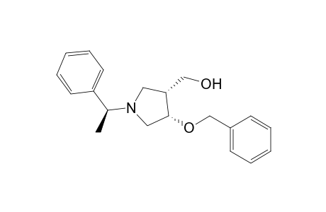 (3R,4S)-[4-(Benzyloxy)-1-[(S)-1-phenylethyl]pyrrolidin-3-yl]methanol