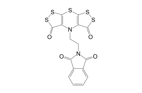 4-(2-Phthalimidoethyl)bis[1,2]dithiolo[3,4-b:4',3'-e][1,4]thiazine-3,5-dione
