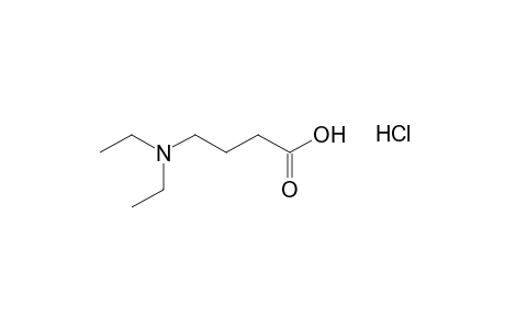 4-(diethylamino)butyric acid, hydrochloride