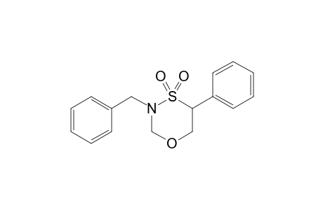 3-Benzyl-3-phenyl-2,3,5,6-tetrashydro-1,4.3-oxathiazine - 4,4-dioxide