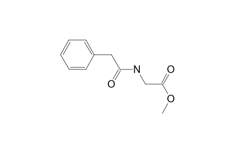 Glycine, N-(phenylacetyl)-, methyl ester