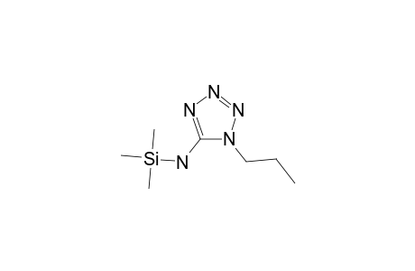 1-Propyl-1H-tetraazol-5-ylamine, tms derivative