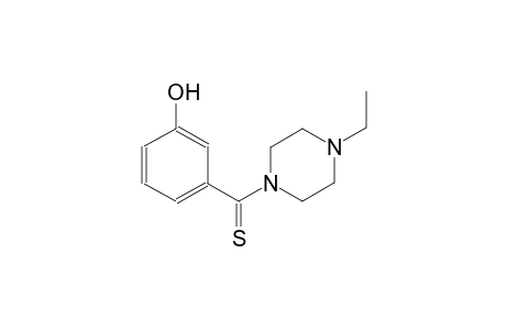 3-[(4-ethyl-1-piperazinyl)carbothioyl]phenol