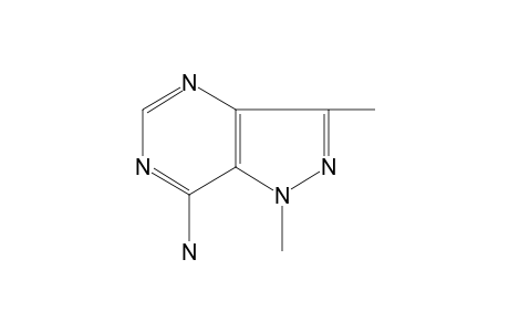 7-AMINO-1,3-DIMETHYL-1H-PYRAZOLO[4,3-d]PYRIMIDINE