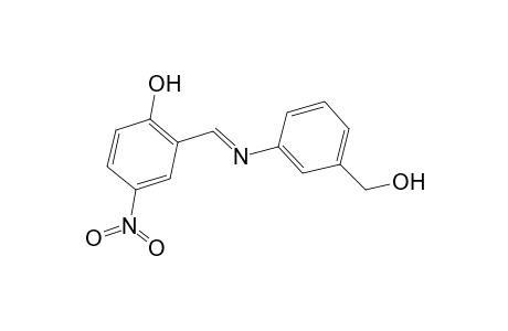 2-({[3-(hydroxymethyl)phenyl]imino}methyl)-4-nitrophenol