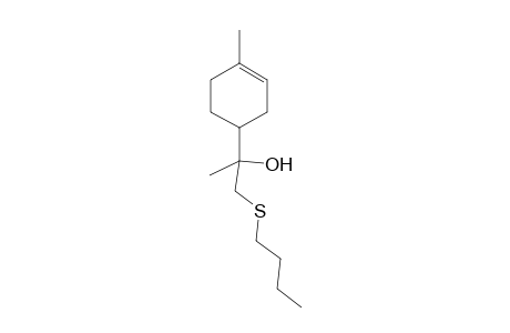 1-Methyl-4-{[1'-hydroxy-1'-(S-butyl)thiomethyl]ethyl}-cyclohex-1-ene