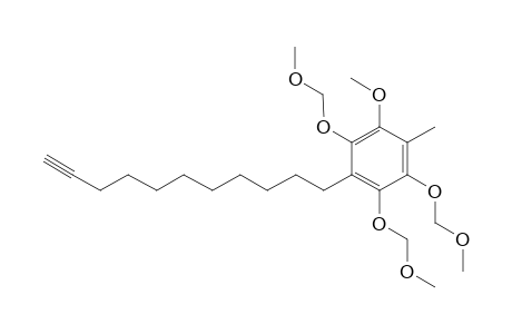 1-(4-Methyl-5-methoxy-2,3,6-trimethoxymethyloxyphenyl)undecan-10-yne