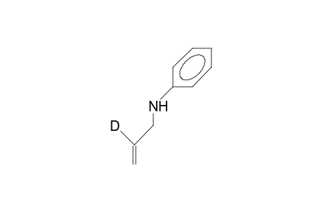 Benzenamine, N-(2-propenyl-2-d)-