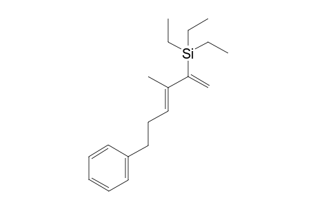 (E)-Triethyl(3-methyl-6-phenylhexa-1,3-dien-2-yl)silane