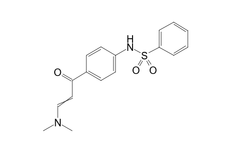 N-(4-(3-(Dimethylamino)acryloyl)phenyl)benzenesulfonamide