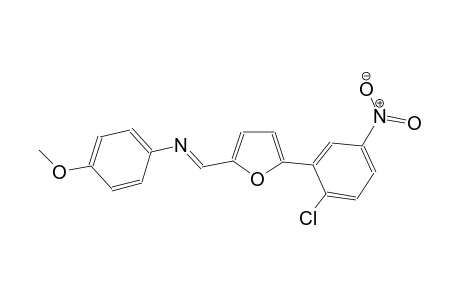 N-{(E)-[5-(2-chloro-5-nitrophenyl)-2-furyl]methylidene}-4-methoxyaniline