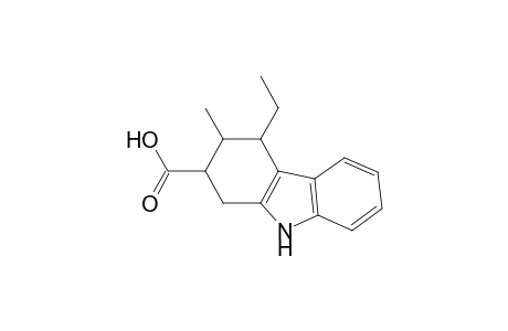 4-Ethyl-1,2,3,4-tetrahydro-3-methyl-9H-carbazole-2-carboxylic acid