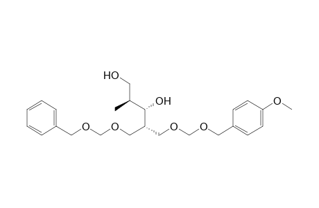 (2S,3S,4S)-4-[(Benzyloxymethoxy)methyl]-2-methyl-5-[(4-methoxybenzyloxy)methoxy]pentane-1,3-diol
