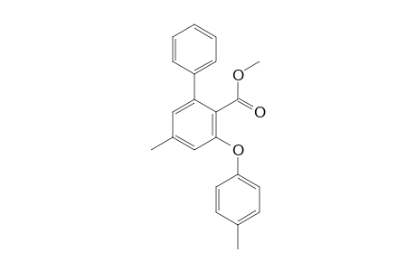 Methyl 5-methyl-3-(4-tolyloxy)biphenyl-2-carboxylate