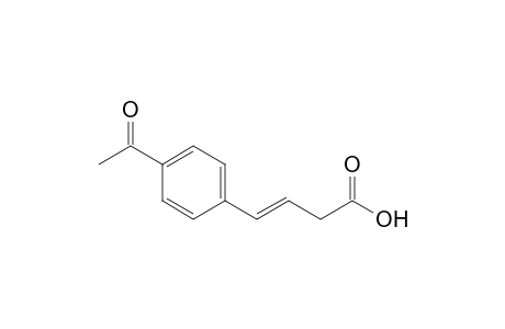 (E)-4-(p-Acetophenyl)but-3-enoic acid