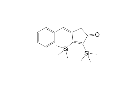 (Z)-2,3-Bis(trimethylsilyl)-4-(phenylmethylene)cyclopent-2-en-1-one