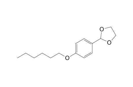 2-(4-hexoxyphenyl)-1,3-dioxolane