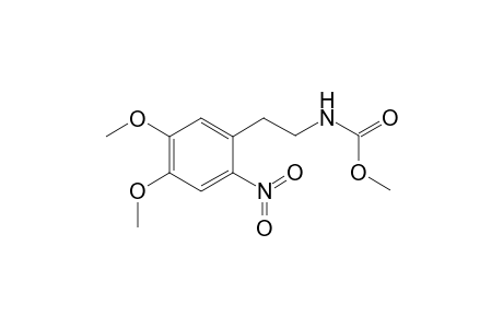 Methyl N-[2-(4,5-dimethoxy-2-nitrophenyl)ethyl]carbamate