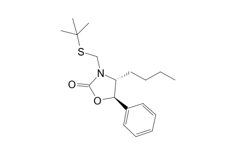 (4R,5R)-4-butyl-3-(tert-butylsulfanylmethyl)-5-phenyl-oxazolidin-2-one