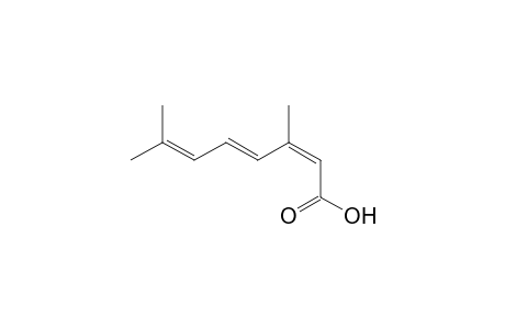 (2Z,4E)-3,7-Dimethylocta-2,4,6-trienoic acid
