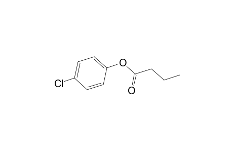 Butanoic acid, 4-chlorophenyl ester