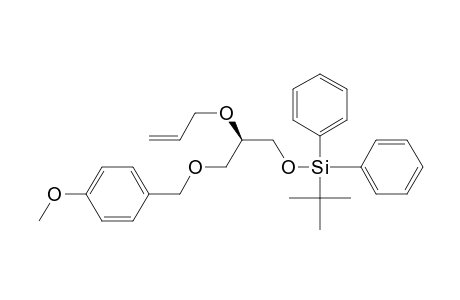 Silane, (1,1-dimethylethyl)[3-[(4-methoxyphenyl)methoxy]-2-(2-propenyloxy)propoxy]diphenyl-, (R)-