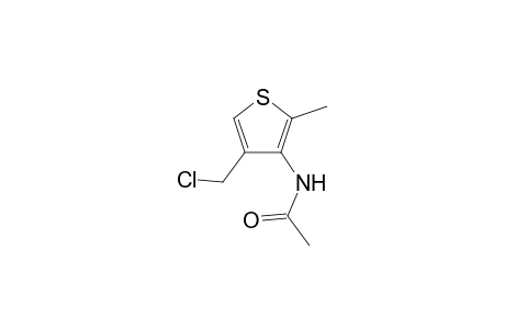 3-Acetylamino-4-chloromethyl-2-methylthiophen