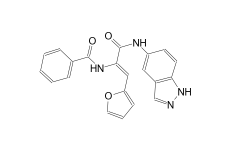 N-{(Z)-2-(2-furyl)-1-[(1H-indazol-5-ylamino)carbonyl]ethenyl}benzamide