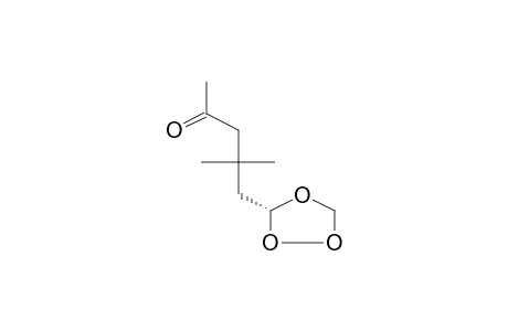 4,4-dimethyl-5-[(3R)-1,2,4-trioxolan-3-yl]pentan-2-one