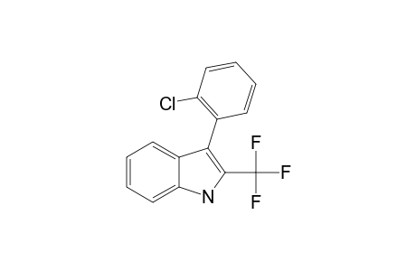 3-(2-CHLOROPHENYL)-2-(TRIFLUOROMETHYL)-INDOLE