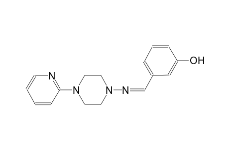 phenol, 3-[(Z)-[[4-(2-pyridinyl)-1-piperazinyl]imino]methyl]-