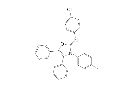 2-(4-Chlorophenylimino)-3-(4-methylphenyl)-4,5-diphenyloxazoline
