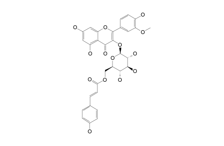 ISORHAMNETIN-3-O-(6''-O-COUMAROYL)-BETA-D-GLUCOPYRANOSIDE