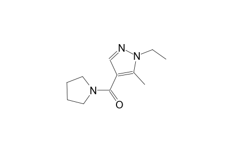 1-ethyl-5-methyl-4-(1-pyrrolidinylcarbonyl)-1H-pyrazole