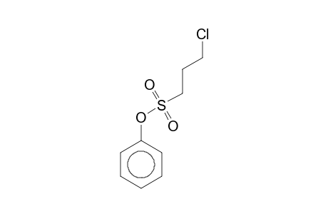 Phenyl 3-chloro-1-propanesulfonate