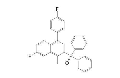 7-FLUORO-1-METHYL-4-(4-FLUOROPHENYL)-2-DIPHENYLPHOSPHINYL-NAPHTHALENE